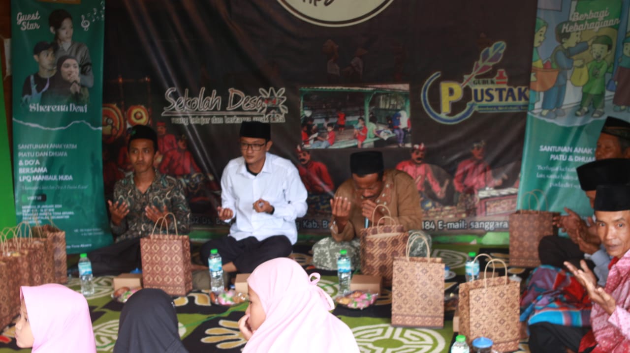 Kolaborasi, HMP PAI UNUGIRI Adakan Santunan dan Do'a Bersama